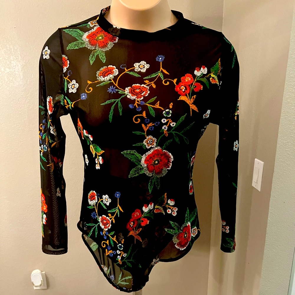 Sheer body suit